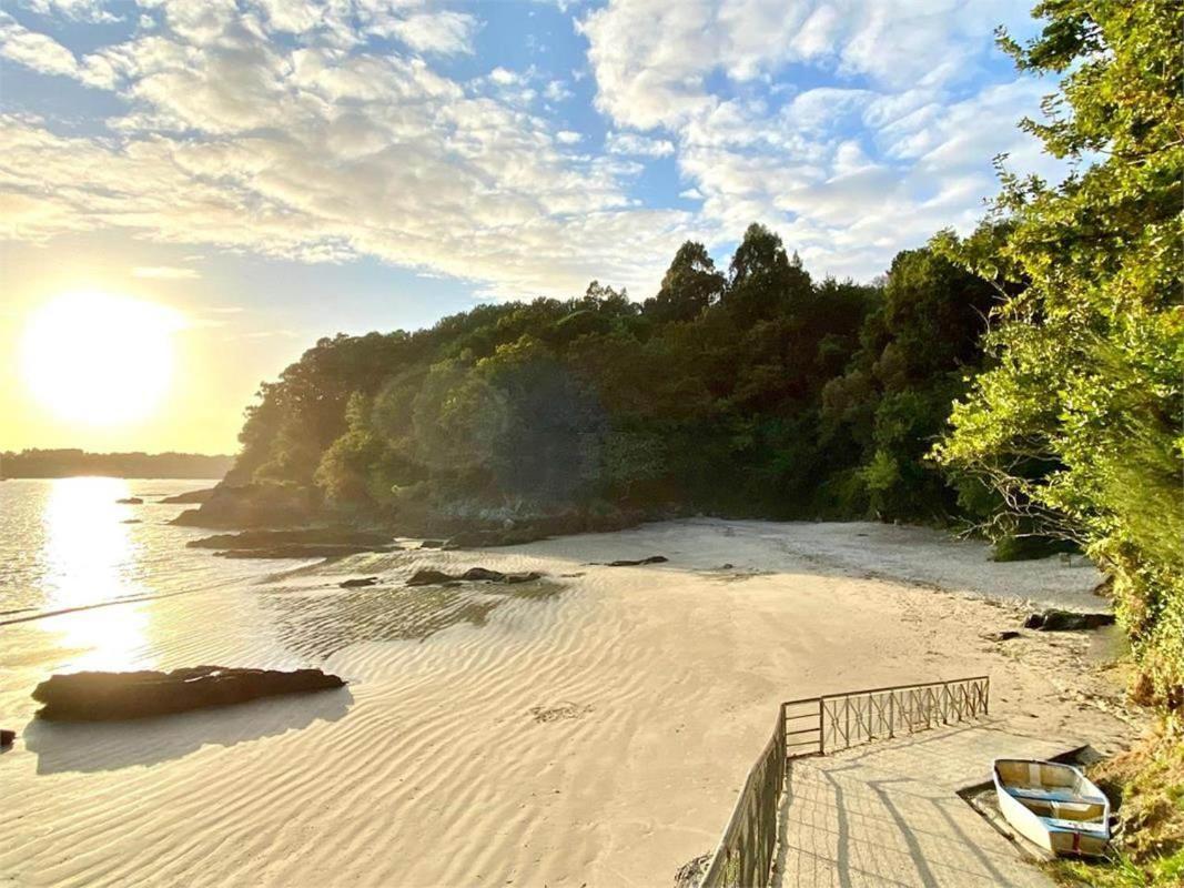 Fene Casa Con Jardin En La Playa De Almieirasヴィラ エクステリア 写真