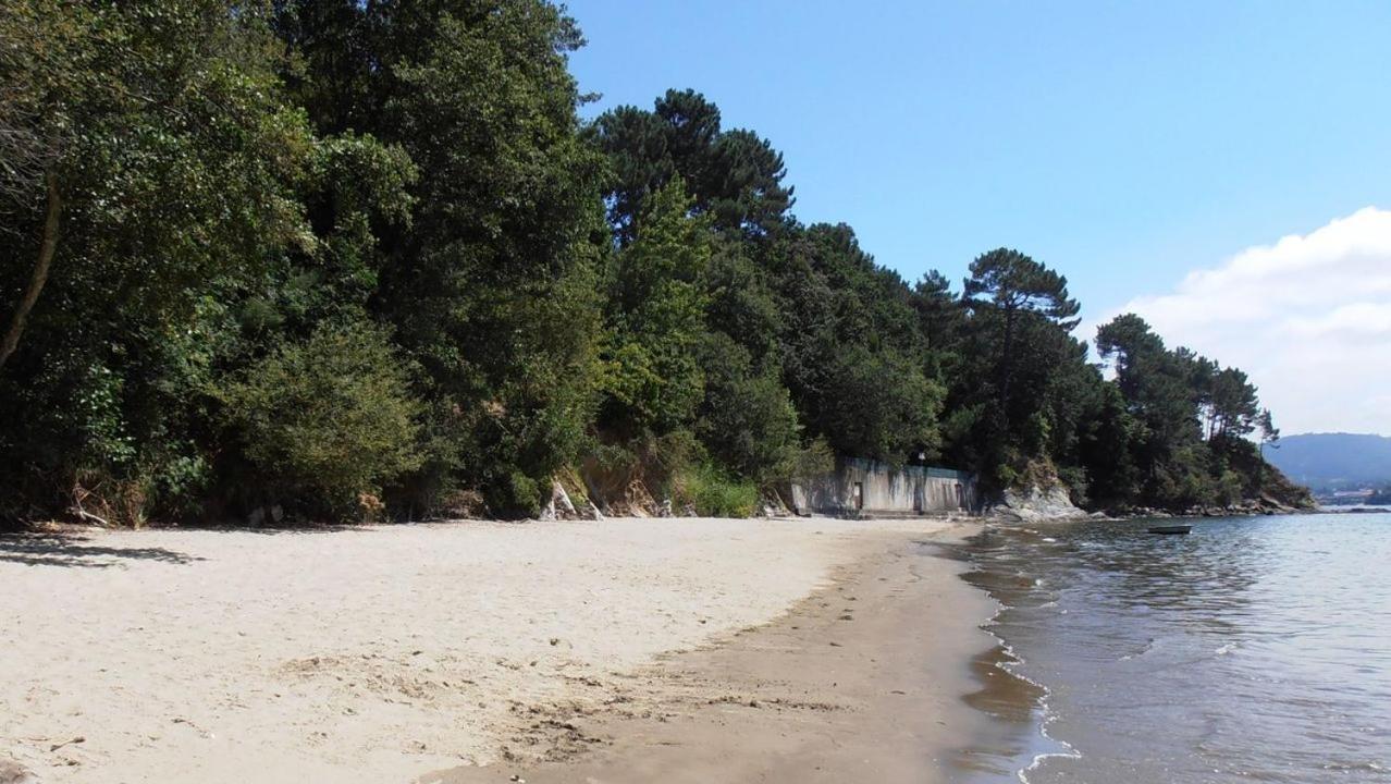 Fene Casa Con Jardin En La Playa De Almieirasヴィラ エクステリア 写真